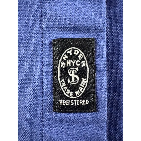 Todd Snyder New York cotton Shirt siez M color Prussian Blue NWOT - Picture 3 of 6